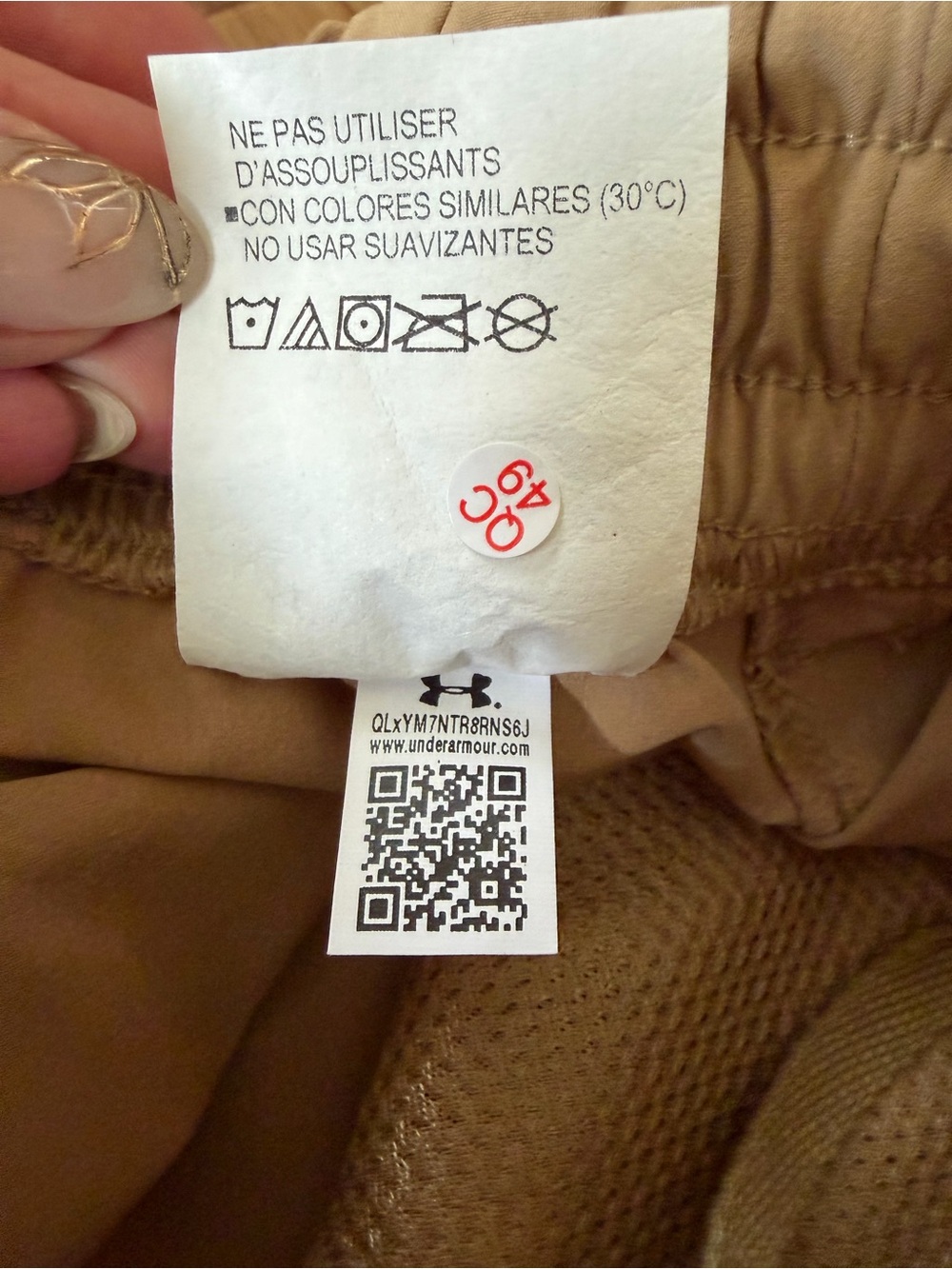 Under Armour Khaki Cargo Jogger Pants | Women’s Small - Picture 4 of 6